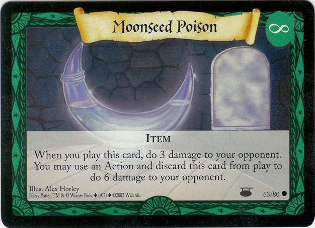 Moonseed Poison