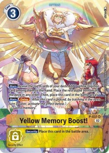 Yellow Memory Boost!