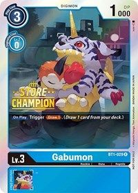 Gabumon - BT1-029 (Store Champion)