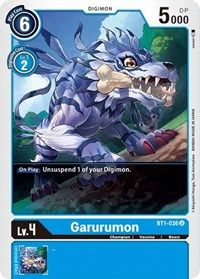 Garurumon - BT1-036