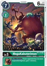 MegaKabuterimon (Official Tournament Pack Vol.3)