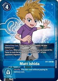Matt Ishida - BT1-086 (Box Topper)