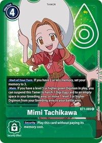 Mimi Tachikawa - BT1-089 (Official Tournament Pack Vol.3)