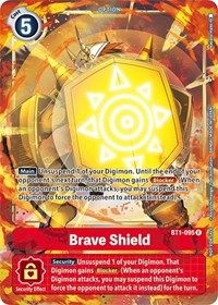 Brave Shield - BT1-095 (Dash Pack Ver. 1.5)