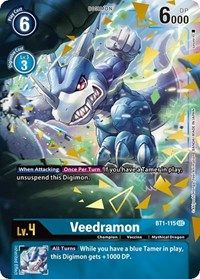 Veedramon (Secret Rare) (Alternate Art)