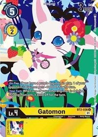 Gatomon - BT2-036 (Tamer's Card Set 2 Floral Fun)