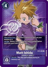 Matt Ishida - BT2-090 (Official Tournament Pack Vol.3)