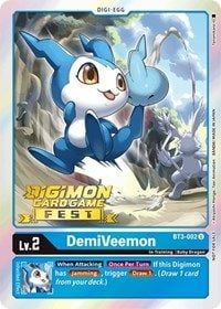 DemiVeemon - BT3-002 (Digimon Card Game Fest 2022)