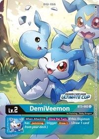 DemiVeemon - BT3-002 (Ultimate Cup 2022)