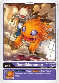 DemiMeramon - BT3-006 (Winner Pack New Awakening)