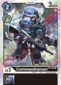 Commandramon - BT3-059 (Event Pack 1)