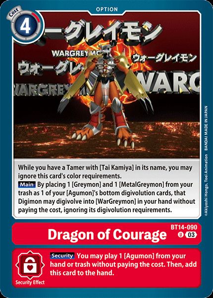 Dragon of Courage