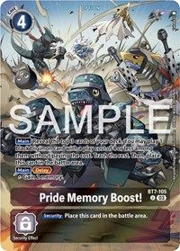 Pride Memory Boost! (Bonus Pack)