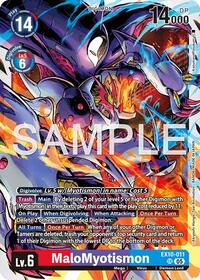 MaloMyotismon | Digimon | MYP Cards
