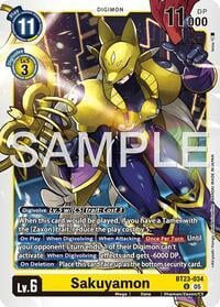 Sakuyamon | Digimon | MYP Cards