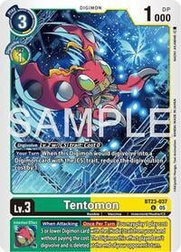 Tentomon & Kabuterimon トレーディングカードセット Tentomon | Digimon | MYP Cards